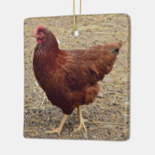 Chicken Photo Ornament (Links)