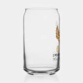 Chicken Poops Breakfast Funny Design Blikvorm Glas (Rechts)