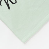 Chicken Poops Breakfast Funny Design Blue Fleece Deken (Hoek)