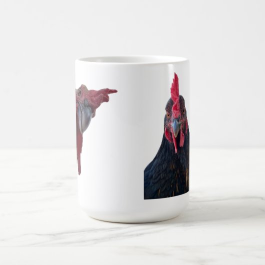 Chicken Portrait Mug (Centre)