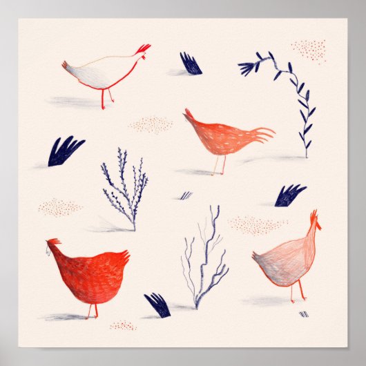 Chicken Poster (Voorkant)