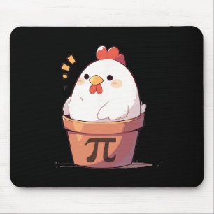 Chicken Pot Pi Day Mannen Vrouwen Kinder Wiskunde Muismat