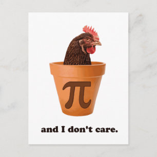 Chicken Pot Pi (en dat kan me niets schelen) Briefkaart