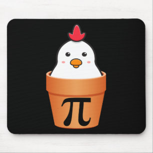 Chicken Pot Pi Pi Day Retro Wiskunde Lover 2 Muismat