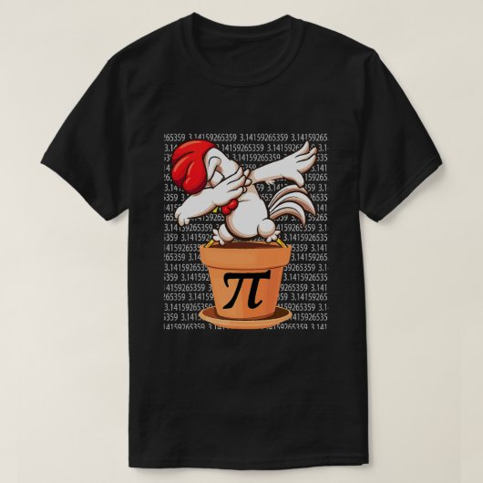 Chicken Pot Pi Shirt Pi Day 2023 Funny Wiskunde 3 (Design voorkant)