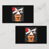 Chicken Pot Pi Shirt Pi Day 2023 Funny Wiskunde 3  Visitekaartje (Voorkant / Achterkant)