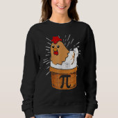 Chicken Pot Pie  Math pun Chicken Pot Pi Trui (Voorkant)