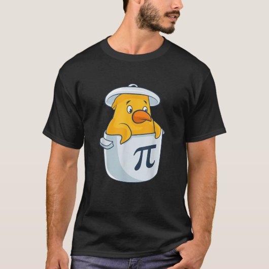 Chicken Pot Pie National Pi Day Pun Math Numbers M T-shirt (Voorkant)