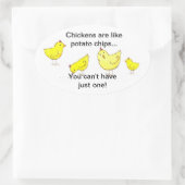 Chicken Potato Chip Sticker (Tas)