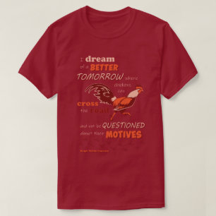 Chicken Quotation Standaard T-shirt