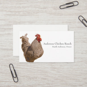 Chicken Rancher-Visitekaartje Visitekaartje