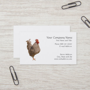 Chicken Rancher-Visitekaartje Visitekaartje
