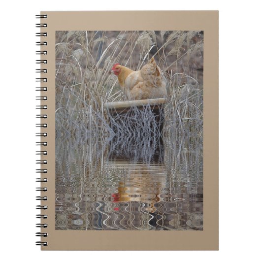 Chicken Reflections Notitieboek (Voorkant)