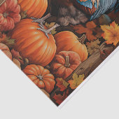 Chicken Rooster Art Decoupage Ephemera Tissuepapier (Detail)