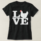 Chicken Sandwich Shirt Funny praat over Chicken Bu (Design voorkant)