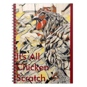 Chicken Scratch (notebook) Notitieboek