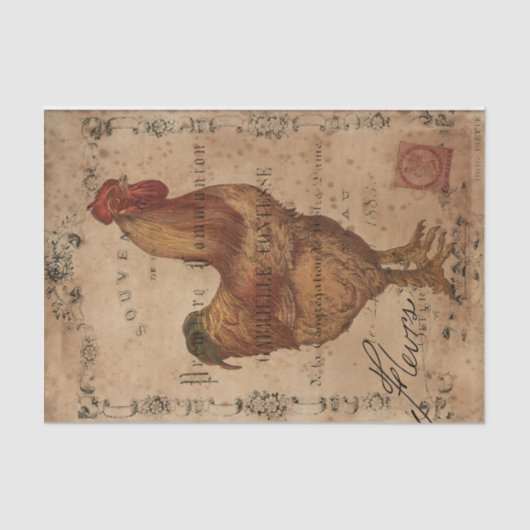 Chicken Scratch Tissuepapier (Voorkant)