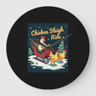 Chicken Sleigh Ride Grote Klok