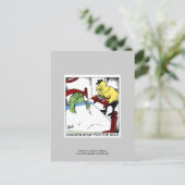 Chicken Soup 4 The Single Cartoon Briefkaarten (Staand voorkant)