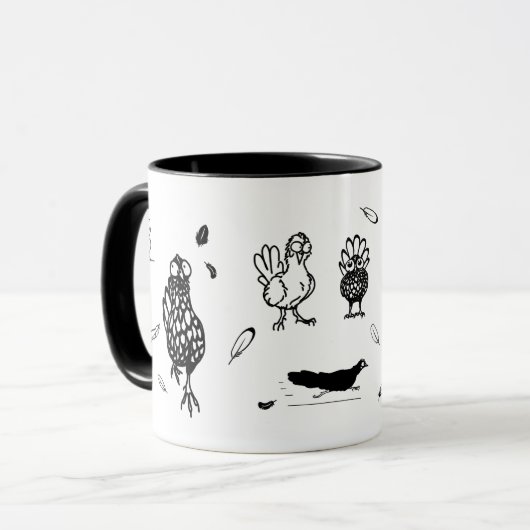 Chicken Squad Mug Mok (Voorkant links)