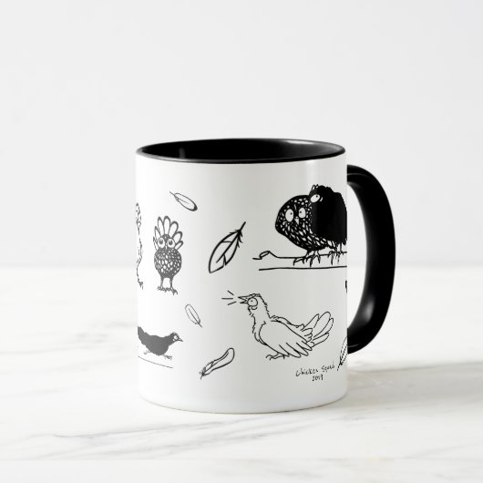 Chicken Squad Mug Mok (Voorkant rechts)