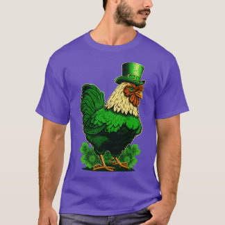 Chicken St Patricks Dag 2 T-shirt
