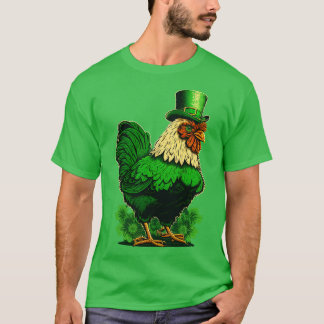 Chicken St Patricks Dag 5 T-shirt