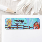 Chicken Stationery Etiket (Insitu)