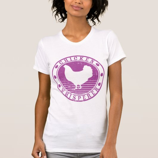 Chicken Whisperer (wethered) T-shirt (Voorkant)