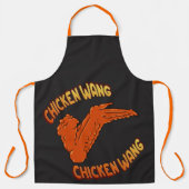 Chicken Wing All-Over Print Schort (Voorkant)