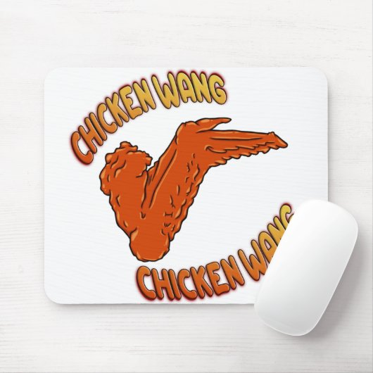 Chicken Wing Mousepad Muismat (Met muis)