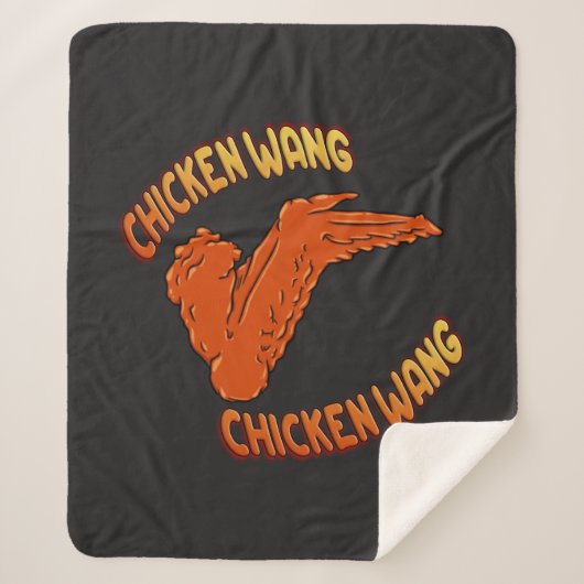 Chicken Wing Sherpa Deken (Voorkant)