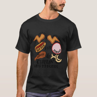 Chicken Wing Wing Hot Dog Bologna Viral So T-shirt