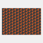 Chicken Wing Wrapping Paper Flat Sheet Set van 3 (Voorkant 3)