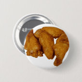 Chicken Wings Crispy Delicious Ronde Button 5,7 Cm (Voorkant /achterkant)