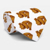 Chicken Wings Crispy Delicious Stropdas (Opgerold)