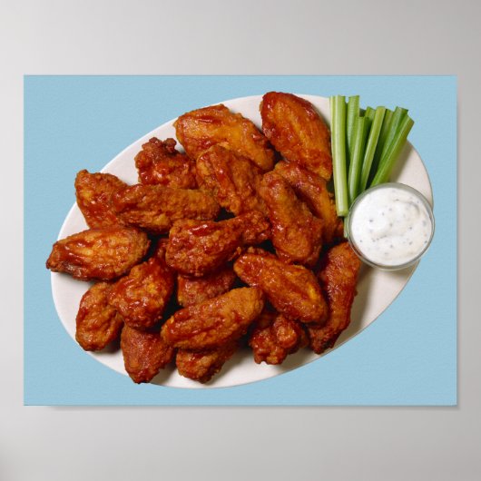 Chicken Wings Poster (Voorkant)