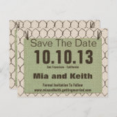 Chicken Wire, Burlap,  Briefkaart (Voorkant / Achterkant)