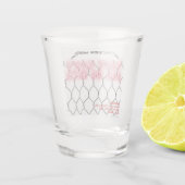 Chicken Wire Shot Glass Glas (Achterkant)