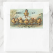  Chicken Wrangler Fresh Egg Carton label (Tas)