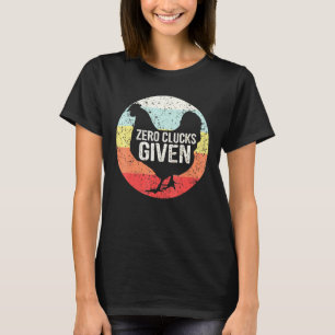 Chicken Zero Clucks krijgt boer T-shirt
