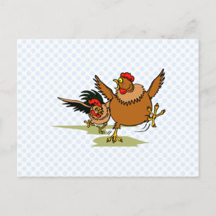 Chickens Briefkaart