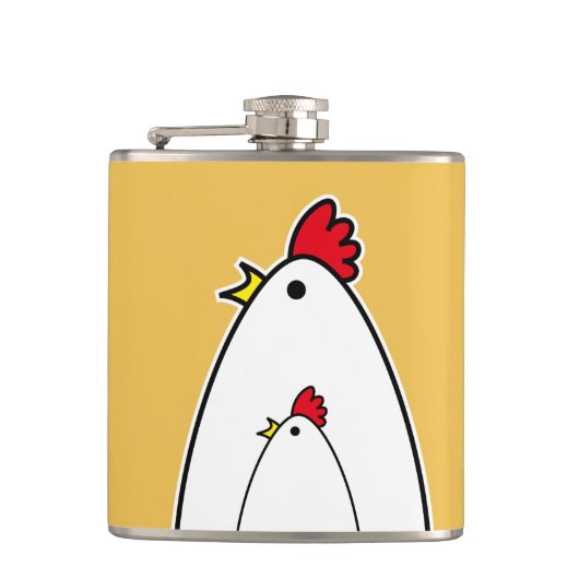 Chickens Heupfles (Voorkant)