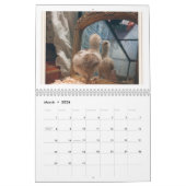 Chickens Wall Calendar Modern Norman Rockwell Kalender (Mar 2026)