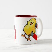 CHICKMAGNET TWEEKLEURIGE KOFFIEMOK (Voorkant rechts)