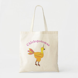 Chickopotomus - de Unicorn Chicken Tote Bag