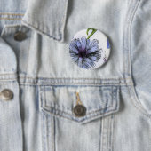 "Chickory" Floral Button (In situ)