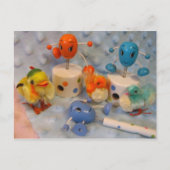 Chicks and Eggs Postcard Briefkaart (Voorkant)