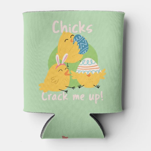 Chick's Crack Me Up! paasweekend Water Cooler (Voorkant)