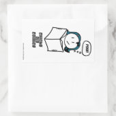 Chicks Dig Comics Rechthoekige Sticker (Tas)